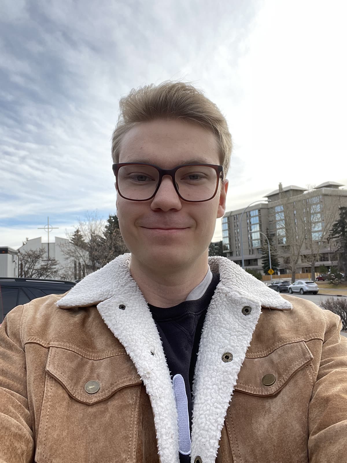 Portrait of Caleb Fedyshen, founder of HyprSites