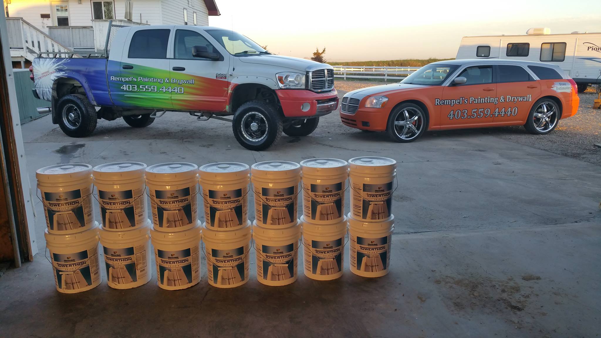 Rempel's Painting and Drywall renovation project example