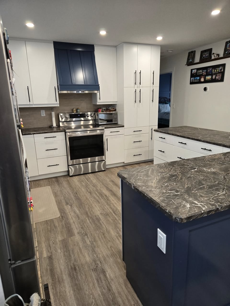 Kitchen after renovation by Rempel's Painting and Drywall